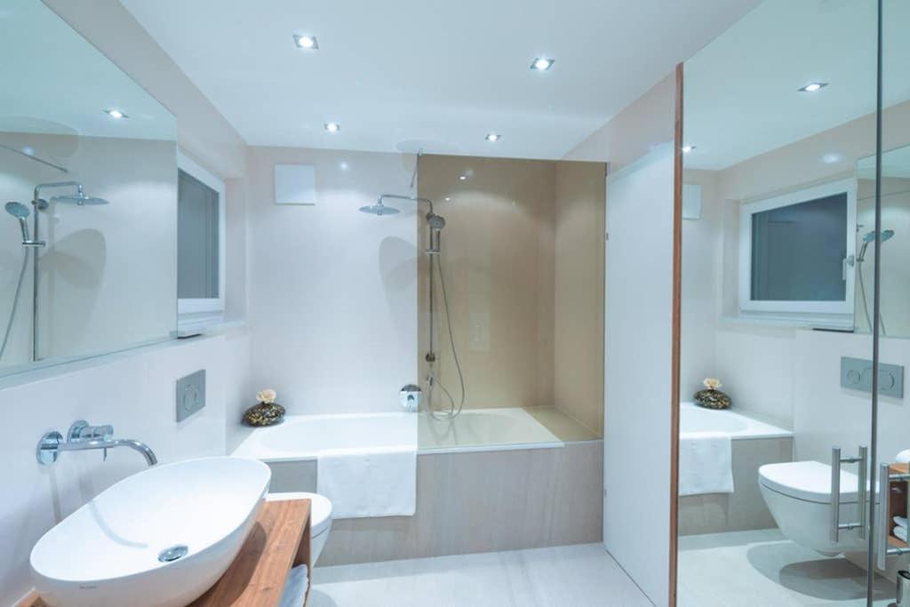 Modernes Apartment Josefiau Salzbourg Extérieur photo